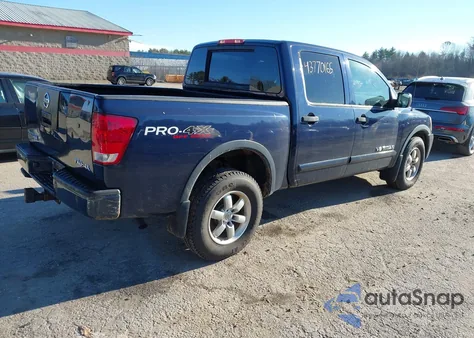 2012 Nissan Titan Pro-4X from USA, damaged, VIN 1N6AA0ECXCN315672